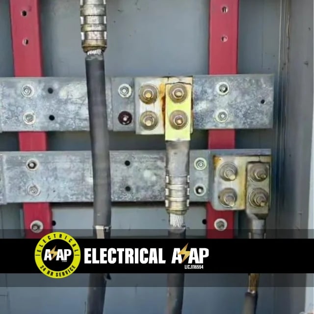 Industrial busbar and commercial electrical work by Electrical ASAP in Bakersfield